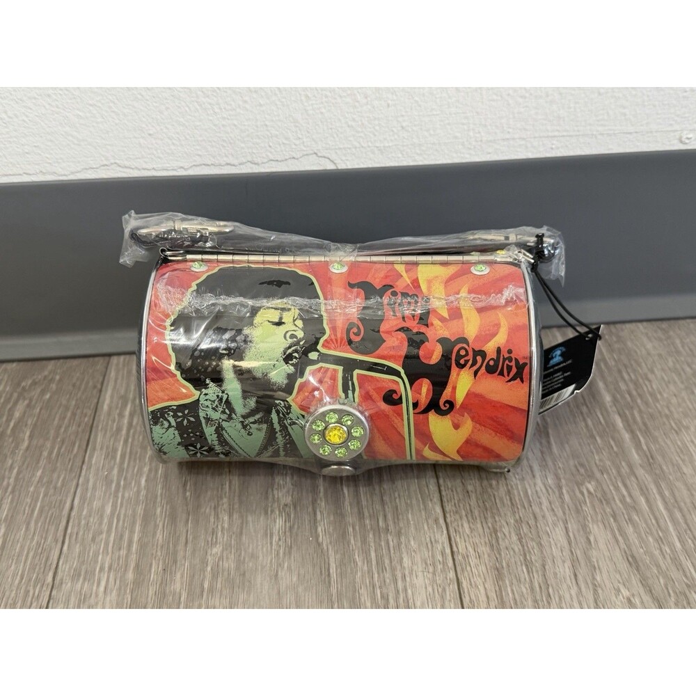 JIMI HENDRIX VANDOR Metal Purse Handbag Tote New W/ Tags & Factory-Wrapped RARE - Picture 8 of 16
